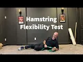 Supine Hamstring Flexibility Test Measure Hamstring Flexibility and Mobility