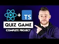 TYPESCRIPT REACT Project Quiz Game with API Data Fetch
