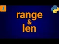 Python range and len