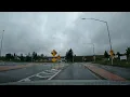 Rainy drive to a UPS Return in Anchorage Alaska