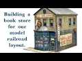 Building a book store for our model railroad layout