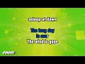 Norah Jones - The Long Day Is Over - Karaoke Version from Zoom Karaoke