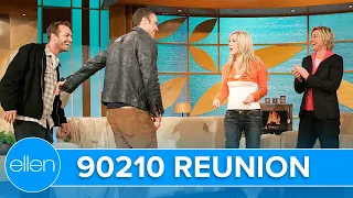 a 90210 reunion with luke perry jenny garth and brian austin green