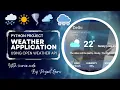GUI based weather application with Open Weather API using Python and Tkinter Project Guru