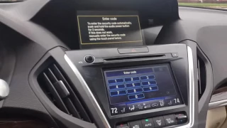 BYPASS RADIO OR NAVIGATION CODE ON NEWER ACURA AND HONDA VEHICLE S