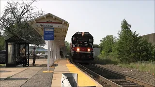 Last day of Metro North s Waterbury Line - Major Upgrade Project
