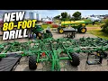 NEW John Deere P680 80 Foot Hoe Drill C1450T Commodity Cart