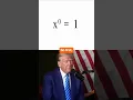Why X⁰ = 1? Eminem \u0026 Trump Break It Down Eminem asks the big question, and Trump drops the answer