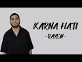 Download Lagu Rayen - Karna Hati | Lirik Lagu Indonesia