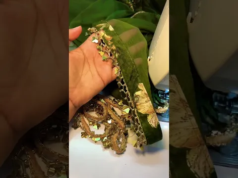 बेकार लेस का सही इस्तेमाल ✅ #cutnstitchingstyles