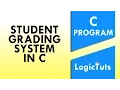 Basic C Program - Student Grading System