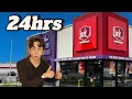 I Only Ate Healthy JACK IN THE BOX For 24 HRS
