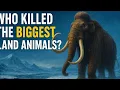 Who Killed the BIGGEST Land Animals? 🐘 The Mystery of Woolly Mammoths Explained! ❄️