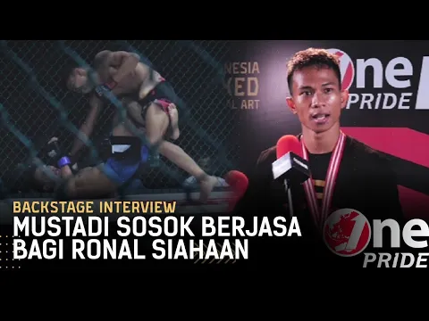 Menang, Ronal Siahaan: Terima Kasih Pada Coach Saya, Mustadi Anetta | Backstage Interview MMA FN 41
