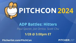 ADP Battles Hitters PitchCon 2024