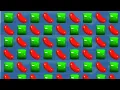 Candy Crush Saga - Red Green Candy Level