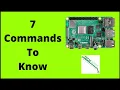 7 Raspberry Pi commands you need to know