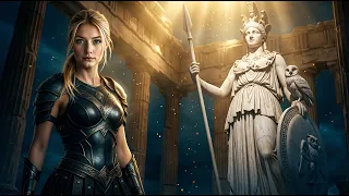 athena goddess of wisdom epic mythology rock