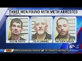 Three arrested on meth charges in Bell County Ky