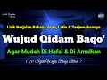 Download Lagu Allah Wujud Qidam Baqo' | 20 Sifat Wajib Bagi Allah | Lirik Arab, Latin \u0026 Terjemahannya | by Yanza