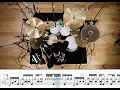 Midnight Fistfight By Zack Grooves Drum Cover 鼓譜 Drumtabs ドラム楽譜