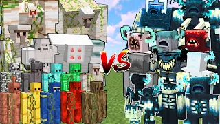What Minecraft Extra Golem can Defeat the Most Wardens in a Row?