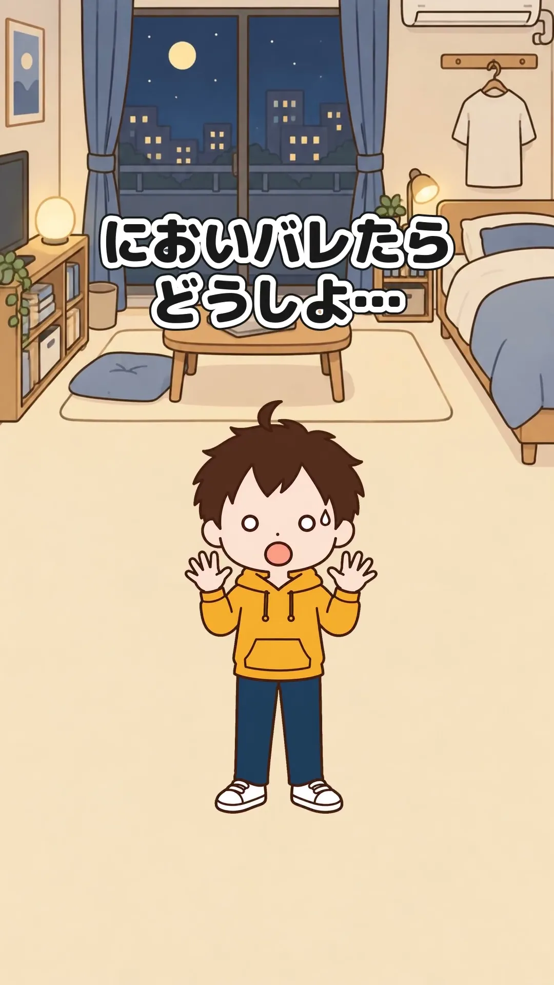 ワキがくさくなるしくみ【アニメ】