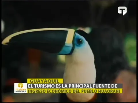 El turismo es la principal fuente de ingreso económico del pueblo Huaorani