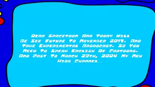 Ending Of Experimental Broadcast Spacetoon English 