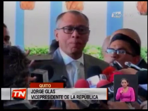 Vicepresidente Glas compareció a fiscalía por caso Odebrecht