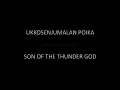 Moonsorrow - Ukkosenjumalan poika (lyrics/translation)