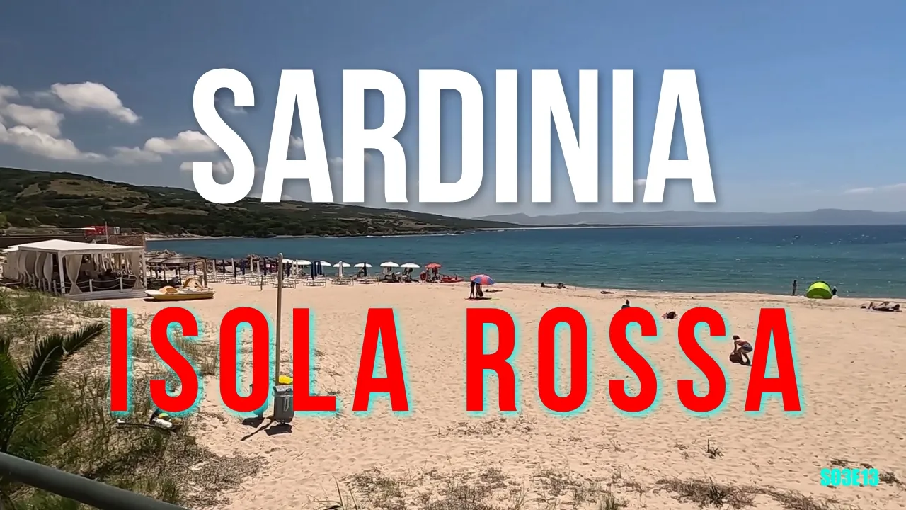 SARDINIA - Isola Rossa - Charming seaside town - 🌞🌴🏖️ #Travel