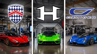 Tour Of All Three American Hyper Car Factories (Czinger, Hennessey, SSC)
