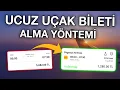 UCUZ Ucak Bileti Alma Yontemi - PARAYLA SATILAN YONTEM