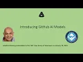 Introducing GitHub AI Models