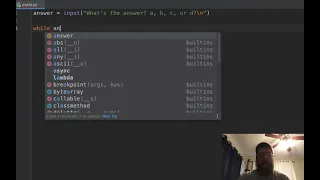 Python While Loop for Input Validation