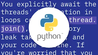 Threading in while True loop