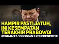 Lagu HAMPIR PASTI JATUH, INI KESEMPATAN TERAKHIR PRABOWO! PENGAMAT BEBERKAN 2 POIN PENENTU!