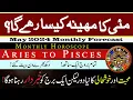 Monthly Horoscope May 2024 Aries to Pisces May ka Mahina Kaisa Rahega