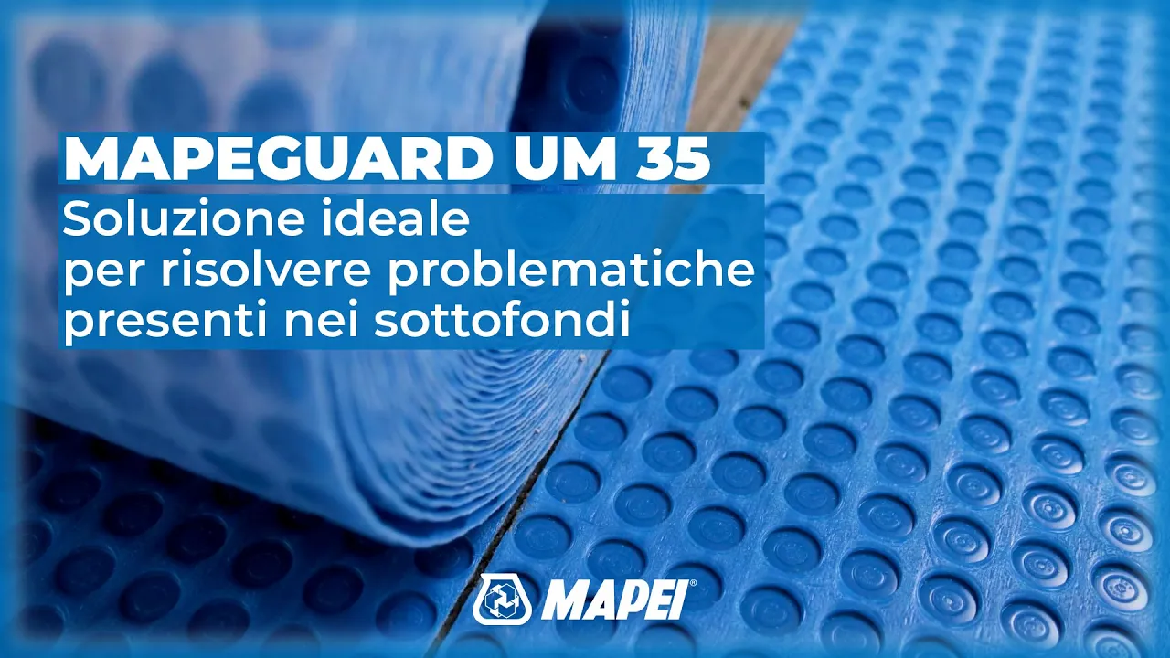 Membrana desolidarizzante MAPEGUARD UM 35 30X1MT ROLLS 30 SM - Mapei 2850730