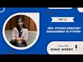 PART 55 PDM - Project Directory Management in Python
