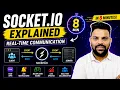 Socket io Explained in 8 Minutes Real-time Communication Full Tutorial MERN Stack