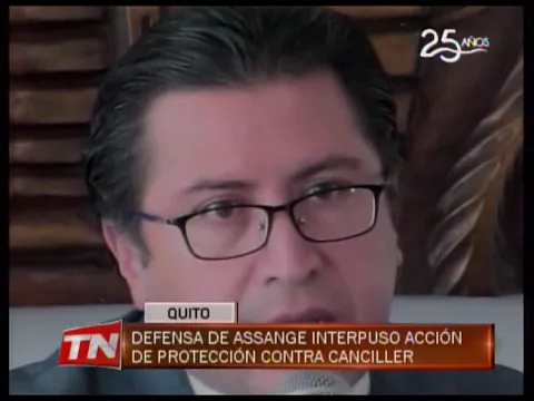 Defensa de Assange interpuso acción de protección contra canciller