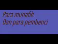 Download Lagu Para. Munafik dan para pembenci