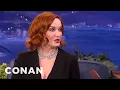 Christina Hendricks Always Wanted To Be A Redhead CONAN on TBS