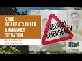 Behavioral Emergencies
