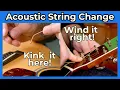 How To Change Acoustic Guitar Strings for Beginners The BEST Way It s EASY