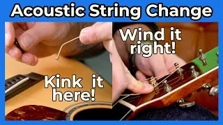 How To Change Acoustic Guitar Strings for Beginners The BEST Way It s EASY