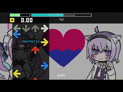 Download MP3 【Stepmania】Turing Love (Cover) (Full Ver.) - Nekomata Okayu & Minato Aqua [CSP - Lvl 16]