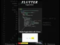 Flutter Tutorial - Toggle Switch